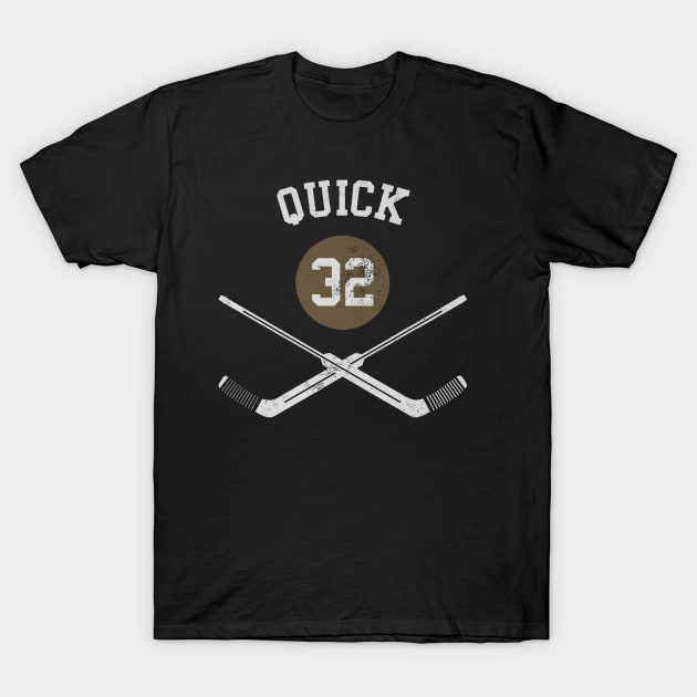 Jonathan Quick Vegas Goalie Sticks T-Shirt by TodosRigatSot